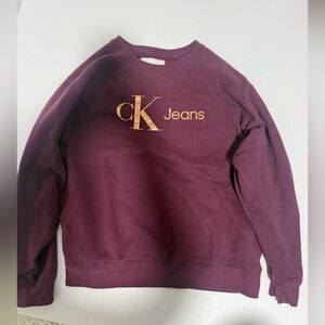 Calvin Klein Jeans Monologo Fleece Sweatshirt.